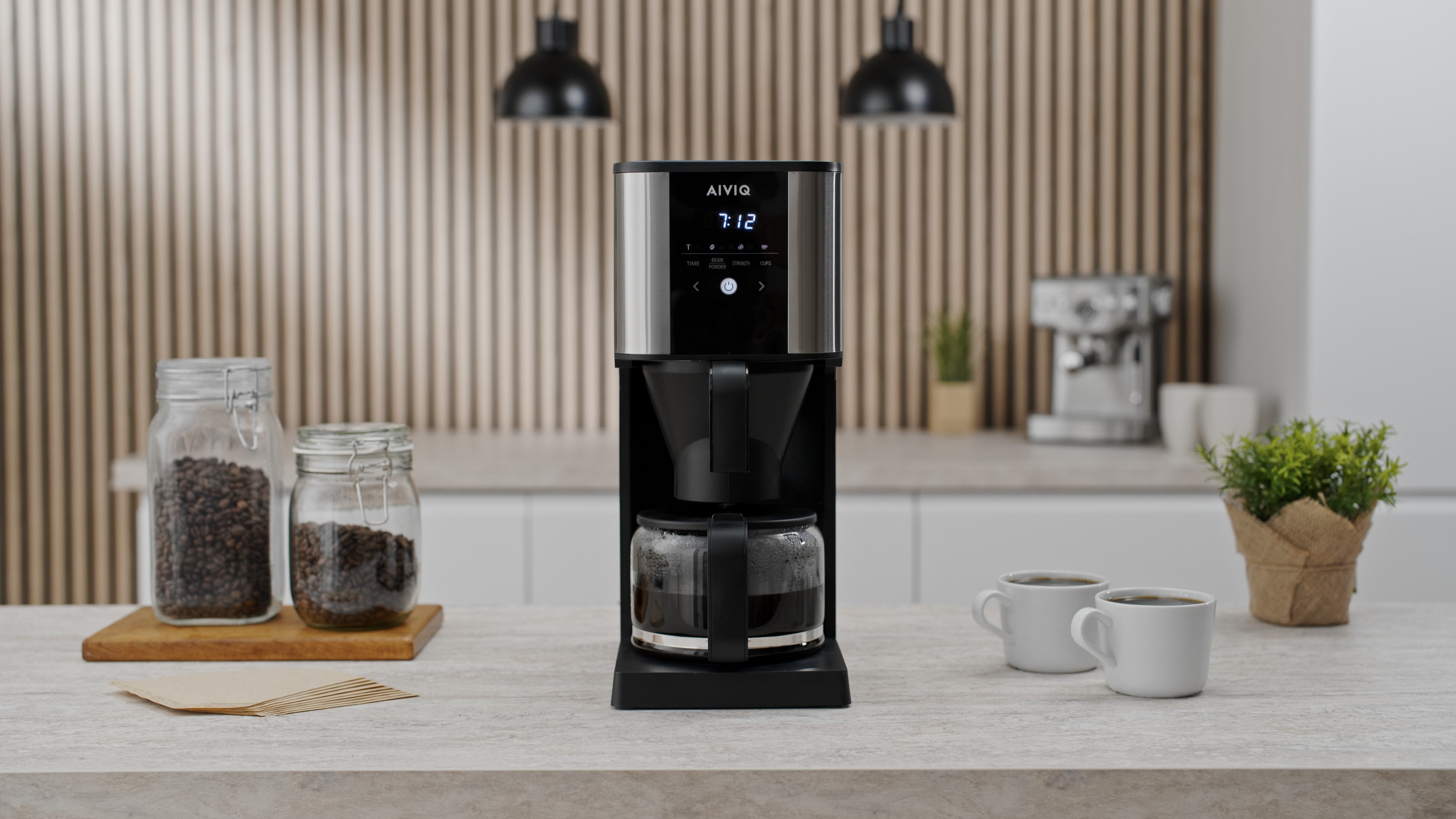 AIVIQ Grind 'N Brew Inspire - AGC-321: Perfektion i Varje Dropp Filterkaffe