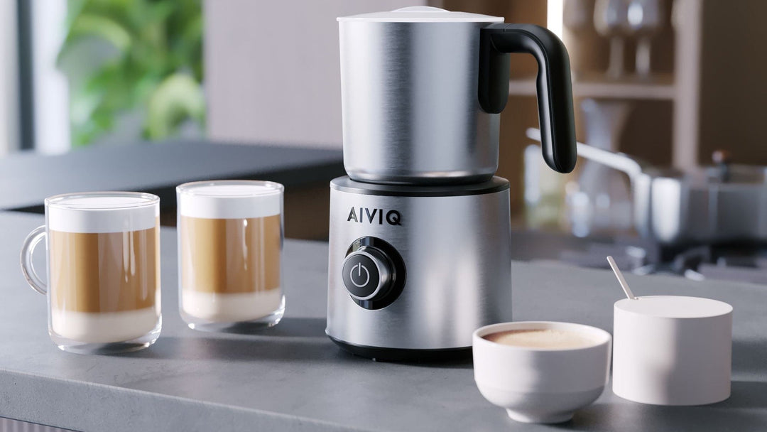 Nyhet! Upplev perfekt skumning med AIVIQ Virtuoso Pro mjölkskummare