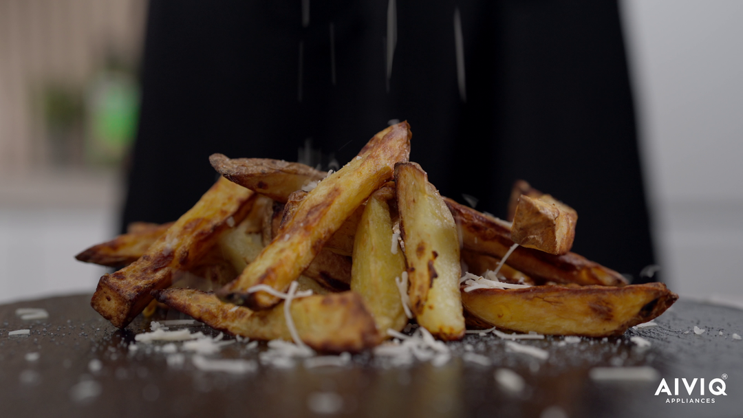 Potatisbåtar på två olika sätt (Premio Airfryer)