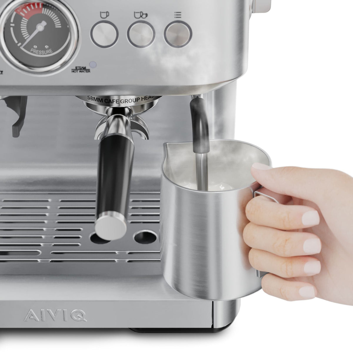 Aspire Brew - Espressomaskin med kaffekvarn