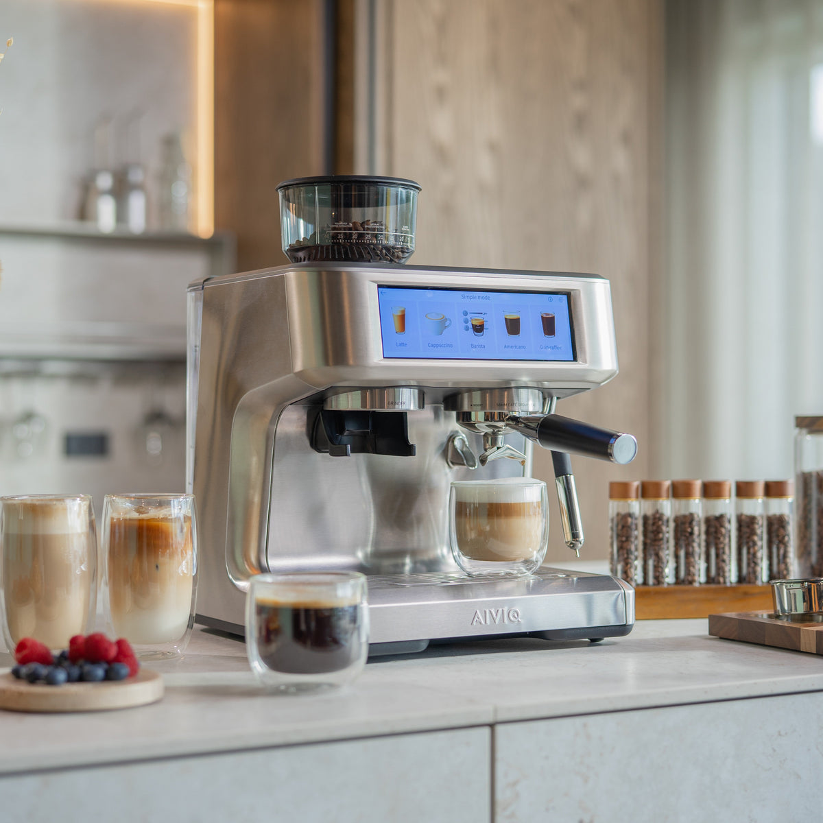Aspire Expert - Espressomaskin med kaffekvarn