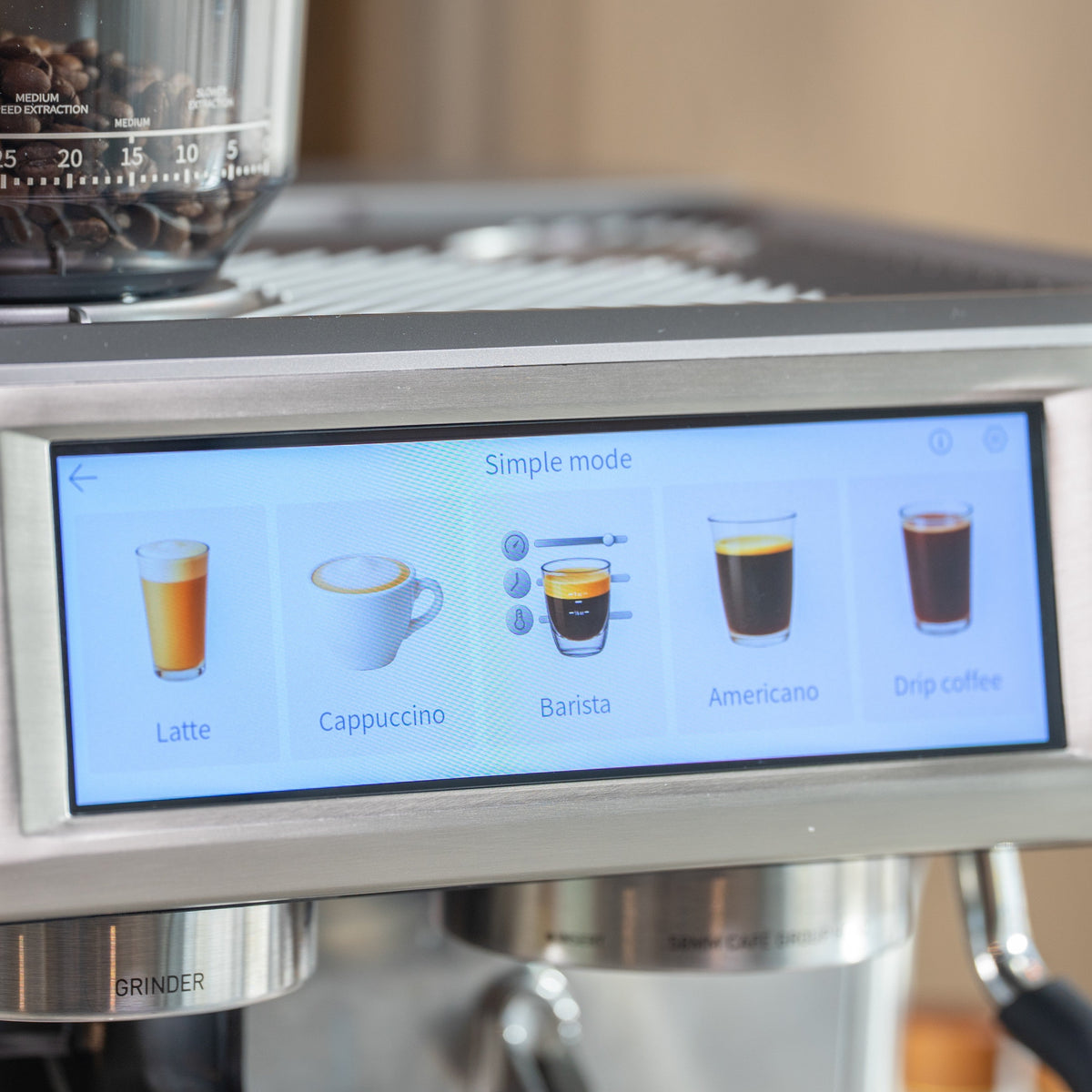 Aspire Expert - Espressomaskin med kaffekvarn