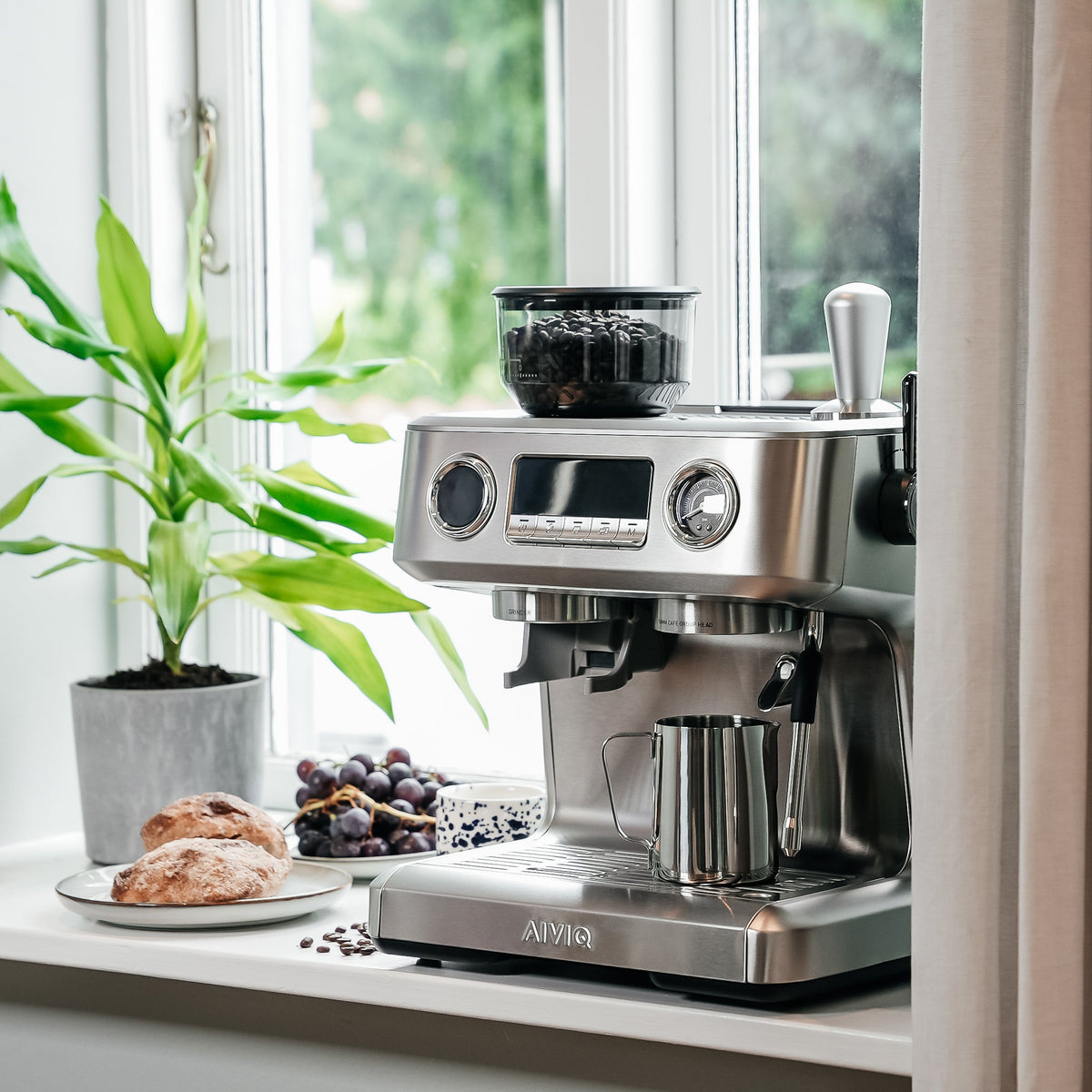 Aspire Advanced - Espressomaskin med kaffekvarn