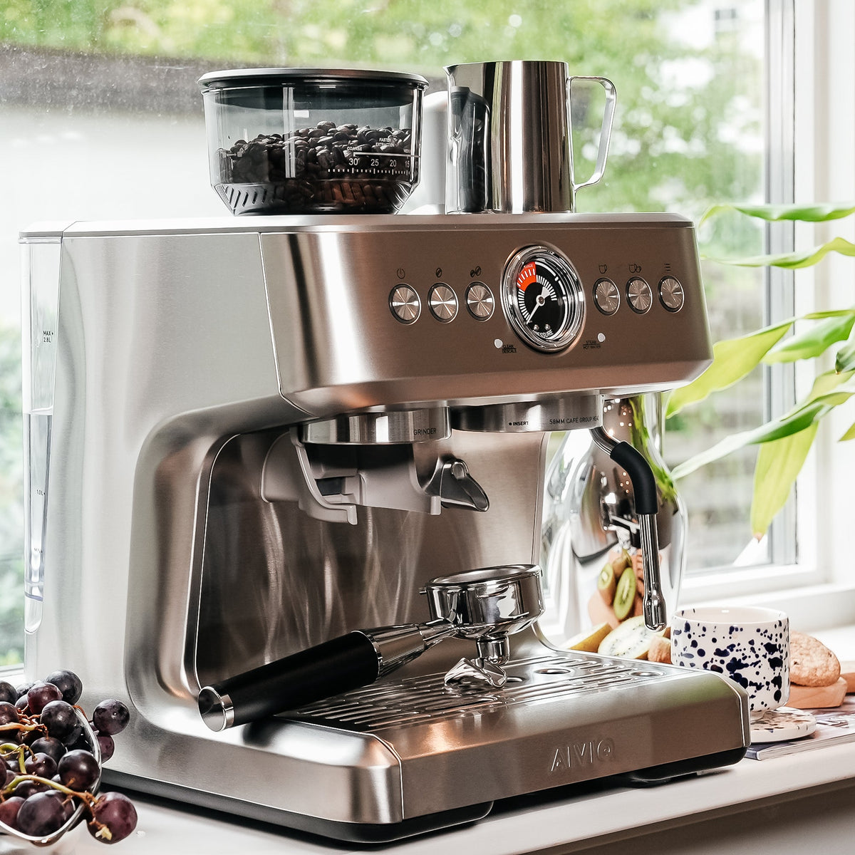 Aspire Brew - Espressomaskin med kaffekvarn