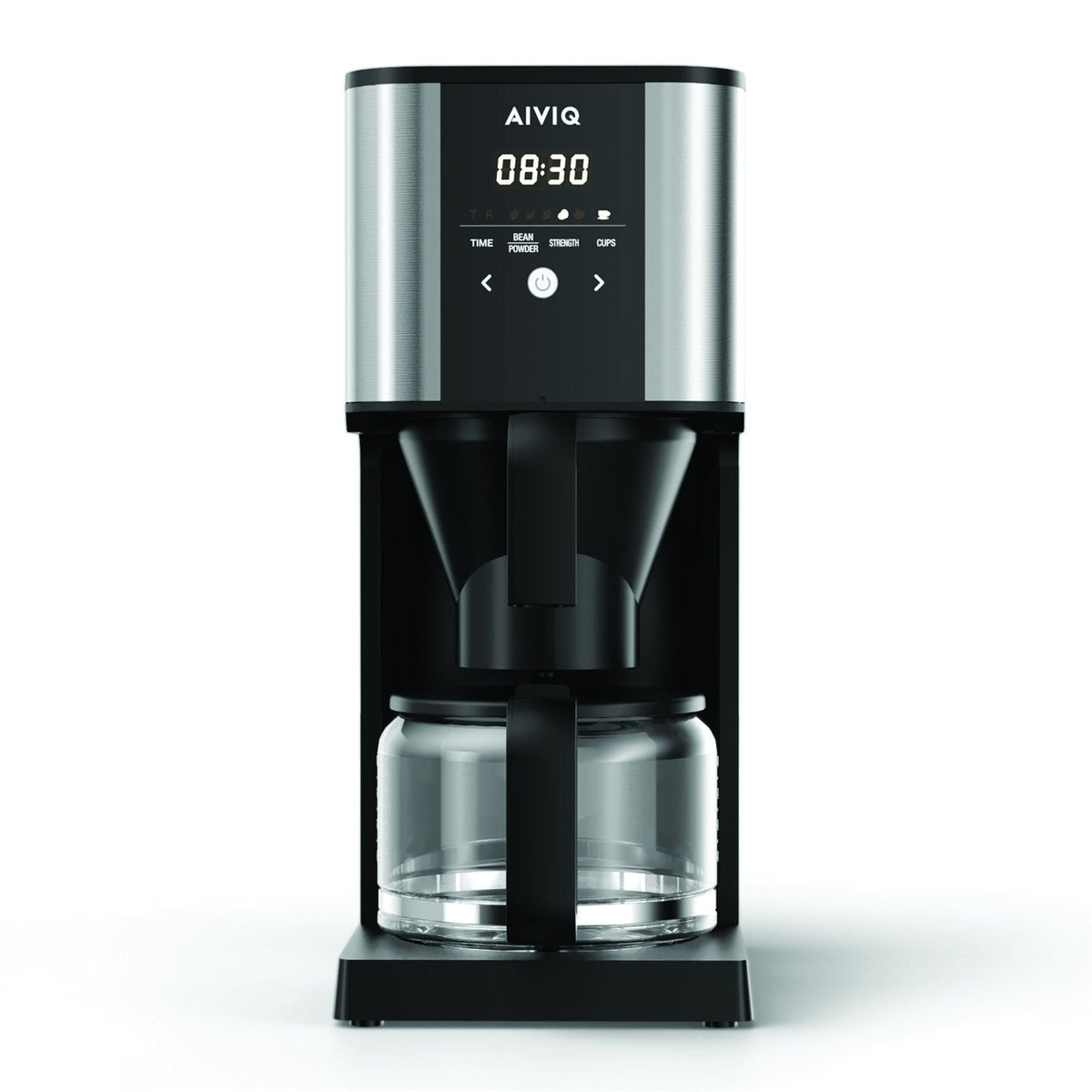 Grind 'N Brew: framifrån mot vit bakgrund