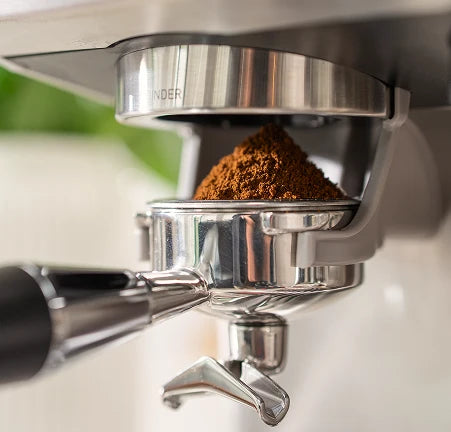 Portafilter (med ett dubbelkoppsfilter i portafiltret)