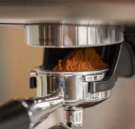 Portafilter med dubbelkoppsfilter