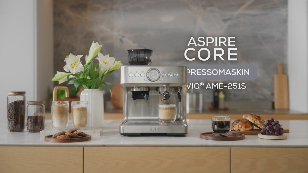 Aspire Core - Espressomaskin med Kaffekvarn