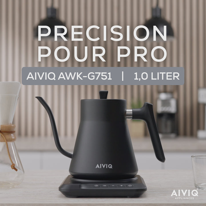 Precision Pour Pro vattenkokare med svanhals